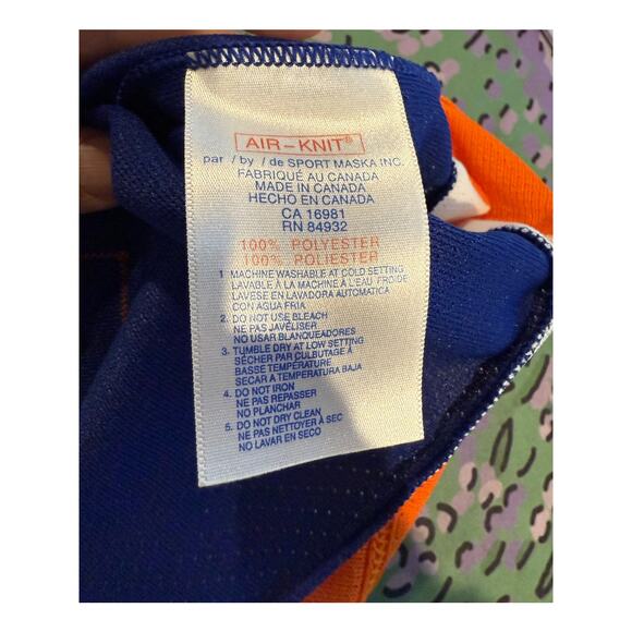 Mike Bossy 22 NY Islanders CCM Vintage Hockey Jersey Licensed Adult XL AIR KNIT® - Picture 16 of 16